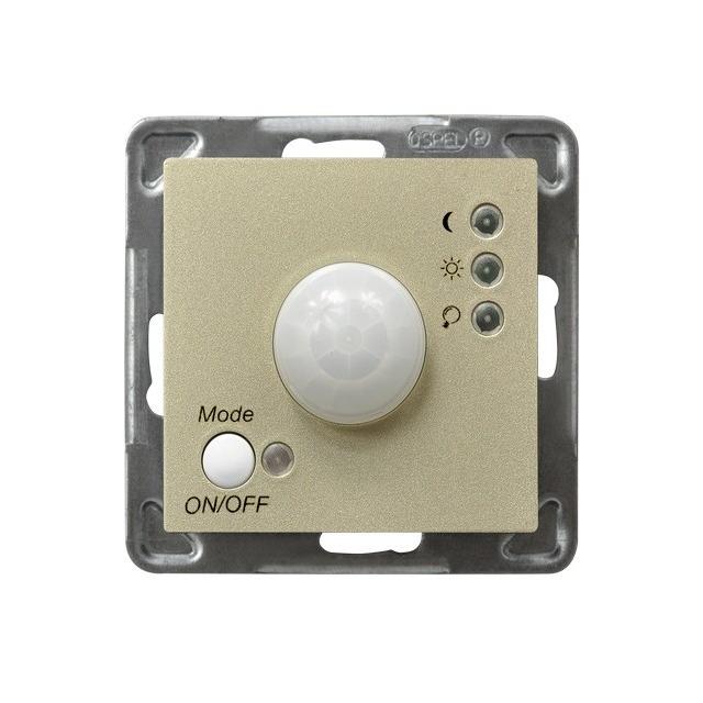 IMPRESJA Elektroniczny czujnik ruchu - kolor złoty metalik