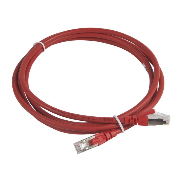 Lcs Kabel Krosowy Kat. 6A S/Ftp 2M Ls0H Czerwony 051871 LEGRAND
