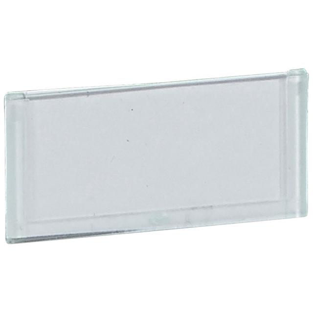 MOSAIC ETYKIETA PRZEZROCZYSTA PŁASKA, Legrand