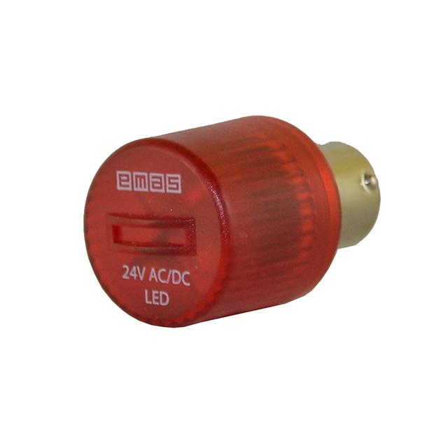 Dioda LED błyskająca 220 V AC czerwona