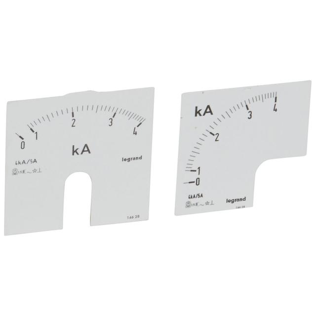 SKALA DO AMPEROMIERZA NA DRZWI 0-4000 A, Legrand