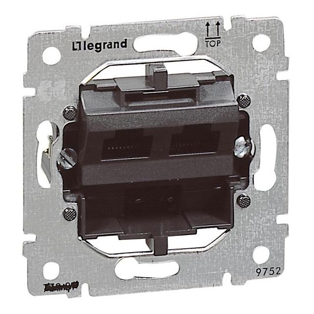 SISTENA LIFE GNIAZDO KOMPUTEROWE PODWÓJNE 2XRJ45 KAT.5E-UTP, Legrand