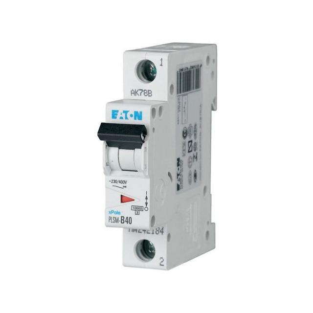 PLSM-C40-MW Wyłącznik nadprądowy 10kA C40A 1P 242210 EATON