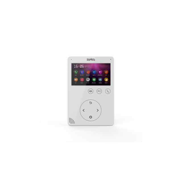 4,3" WIDEOMONITOR Z DOTYKOWYMI PRZYCISKAMI BIAŁY TYP: VP-817W