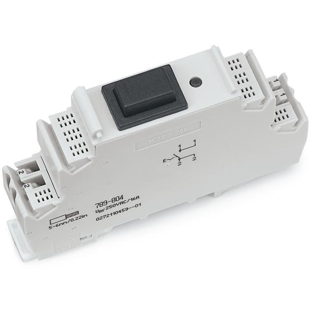 Moduł łącznika z wyłącznikiem napięcie łączeniowe 250V AC prąd łączeniowy 16A 789-804 WAGO