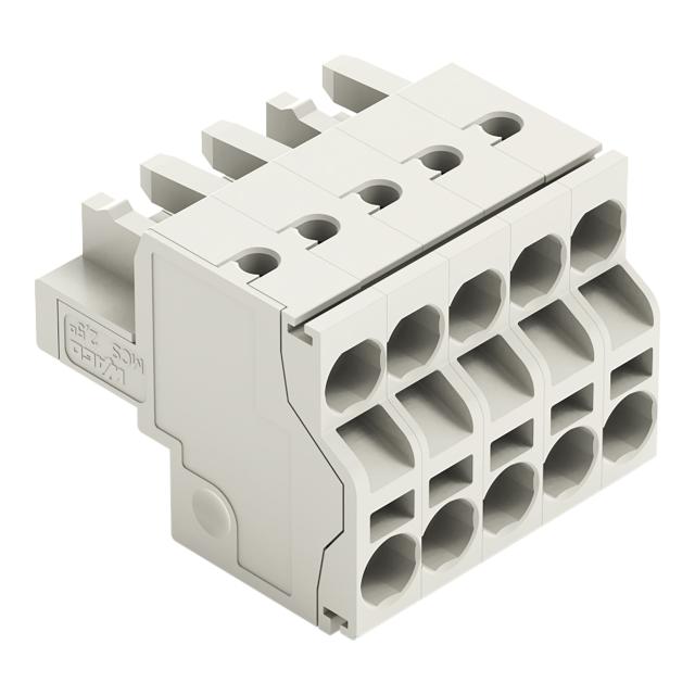 Gniazdo MCS‑MIDI Classic 5‑biegunowe jasnoszare raster 5mm 721‑2105/026‑000 /50szt./ WAGO