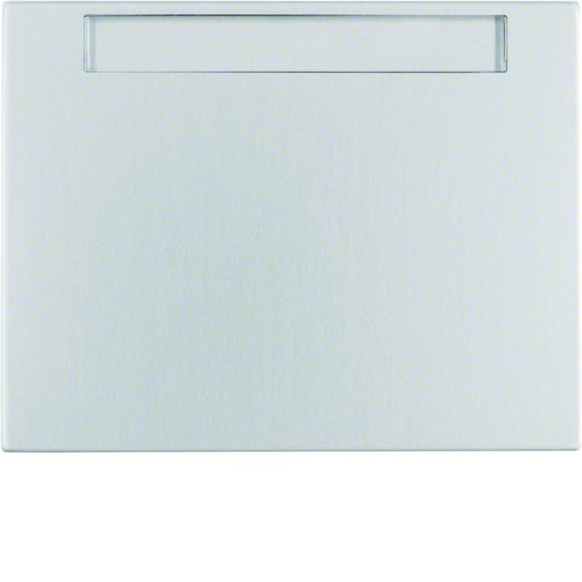 BERKER K.5 Klawisz z pole opisowe do łącznika 1-klaw. aluminium 14267003 HAGER