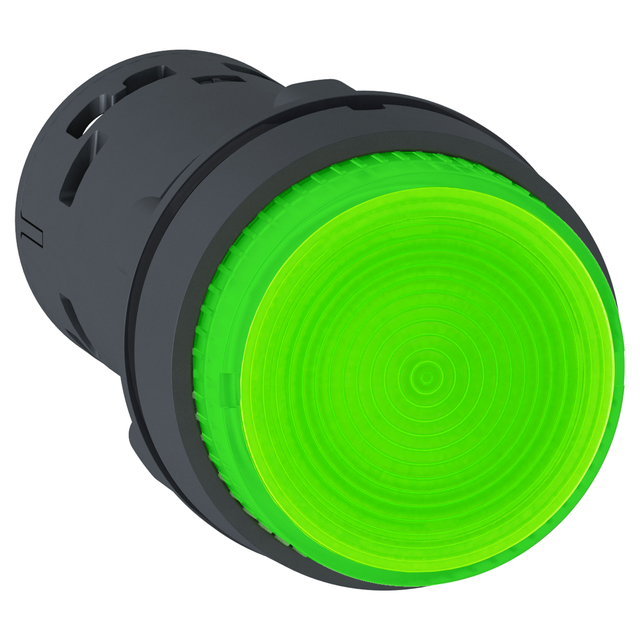 Harmony XB7 Przycisk zielony z samopowrotem bez oznaczenia LED 230V XB7NW33M1 Schneider