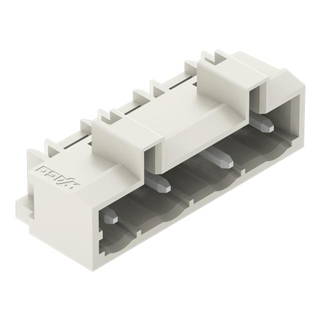 MCS-MIDI Classic wtyk 4-bieg. j-szary raster 7,5 mm /100szt./ WAGO