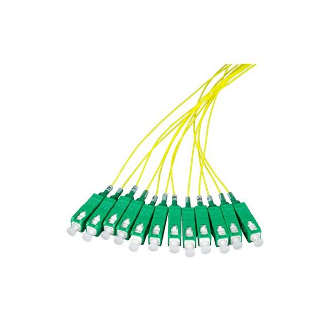 Pigtail SM 9/125, SC/APC pokrycie 0,9mm, dł.2m