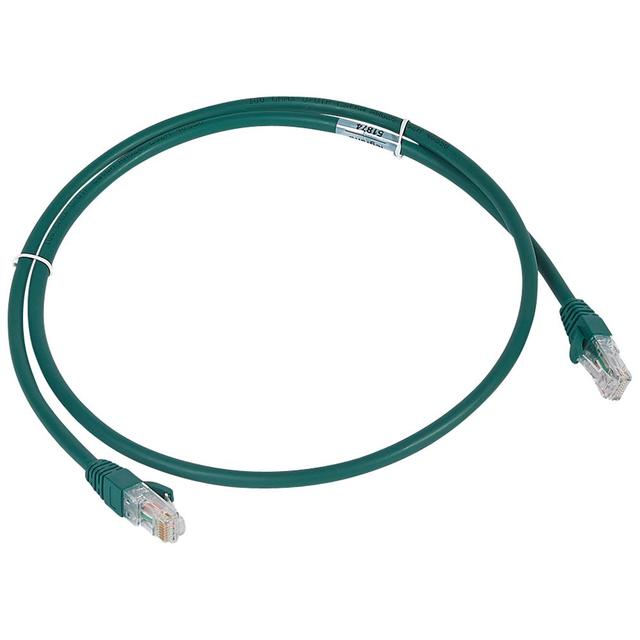 Lcs Kabel Krosowy Kat. 6A U/Utp 1M Ls0H Zielony 051874 LEGRAND