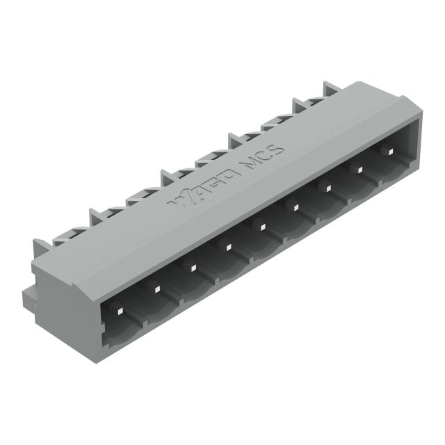 MCS-MIDI Classic wtyk 9-bieg. szary raster 5 mm /100szt./ WAGO