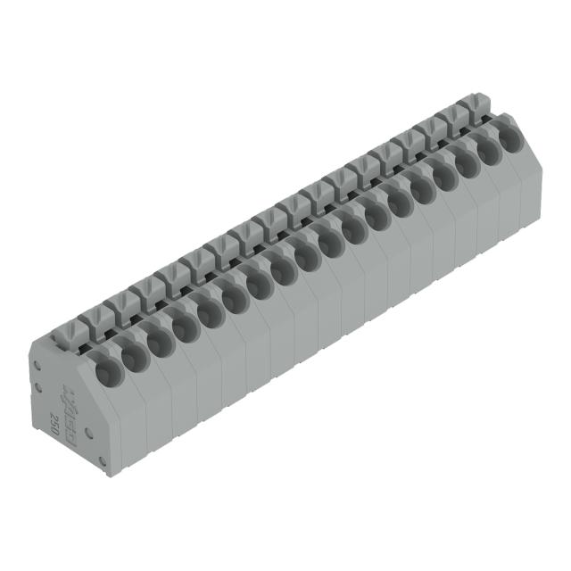 listwa zaciskowa do pł. drukowanych 24-bieg. pomarańczowa raster 3,5 mm /10szt./ WAGO
