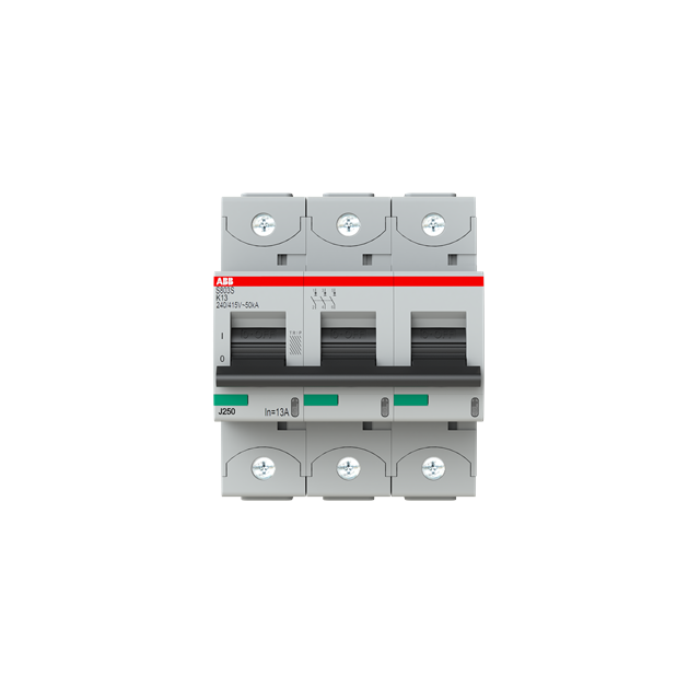 S803S-K13 Wyłącznik nadprądowy 50kA 3P K13A 2CCS863001R0447 ABB