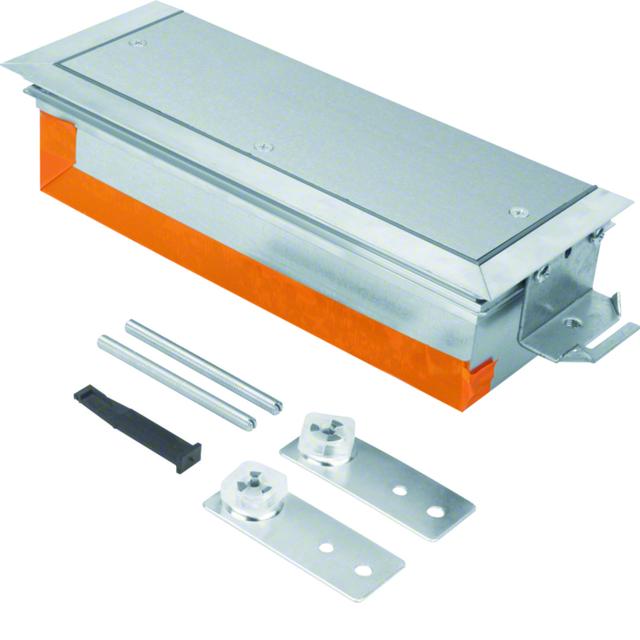 tehalit.BK Końcówka kanału wanna stalowa BKW 300x(60-100)mm stal BKWE300060 HAGER