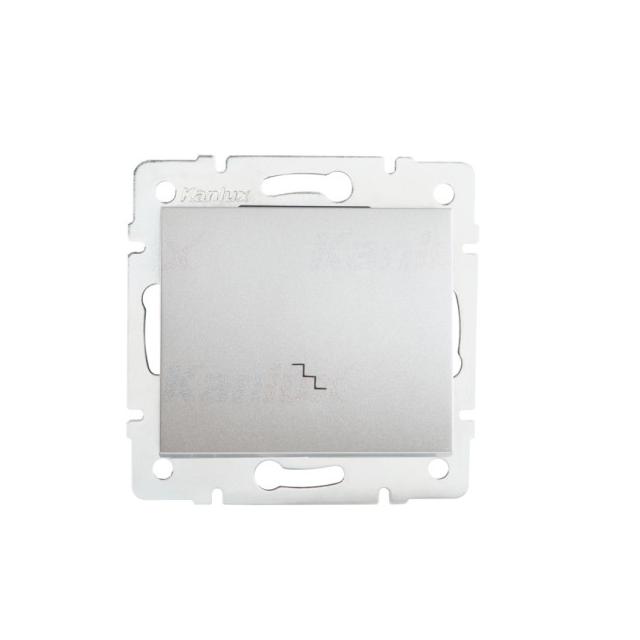 LOGI 02-1050-143 sr Łącznik schodowy LOGI 02-1050-143 sr śrubowy kolor srebrny KANLUX