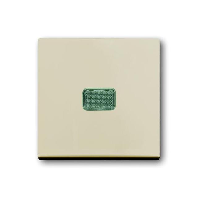 BASIC55 Wyłącznik z klawiszem 1-biegunowy  kremowy
