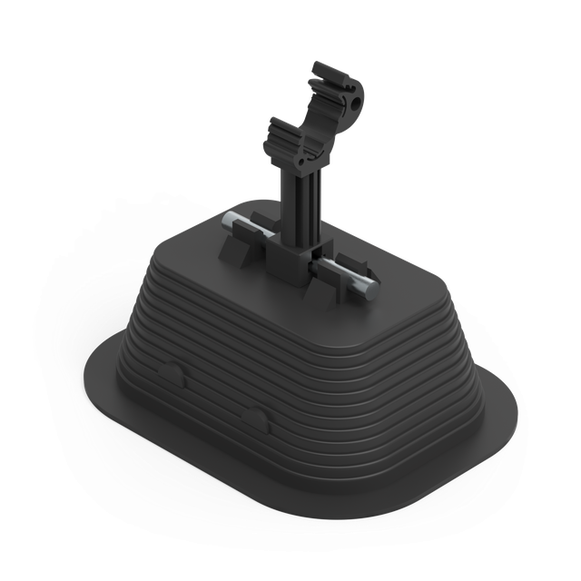 UCHWYT BETONOWY W TWORZYWIE Z PLASTIKIEM 30.2 PL/P