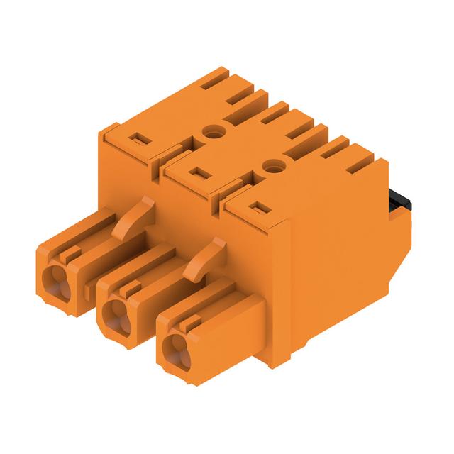 BLF 7.62HP/03/180 SN OR BX Złącze kablowe do płytek drukowanych, nr katalogowy 1043800000