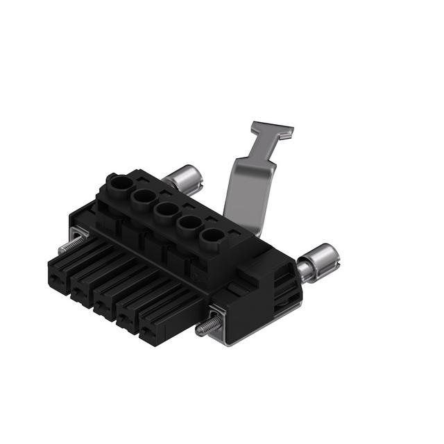 BVZ 7.62HP/05/180RSH150 SN BK BX Złącze kablowe do płytek drukowanych /25szt./ WEIDMULLER