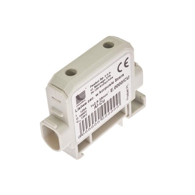 Listwa zaciskowa w korpusie 1x2,5-35 szara AL/CU E.4145/CU PAWBOL