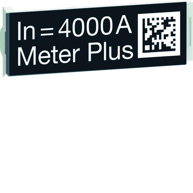 ACB HW4 Wtyczka z oznaczeniem znamionowym wyłącznika 4000A Meter Plus HWW673HSA HAGER