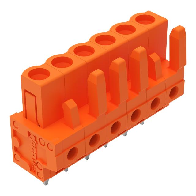 MCS-MIDI Classic gniazdo 6-bieg. pomarańczowe raster 5,08 mm