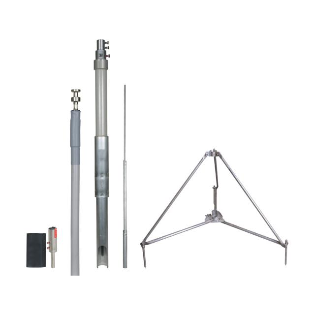 DEHNconductor przewód o izolacji H VI 23 mm Cu w rurze wsporczej o dł. 3200 mm, iglica o dł. 2500 mm