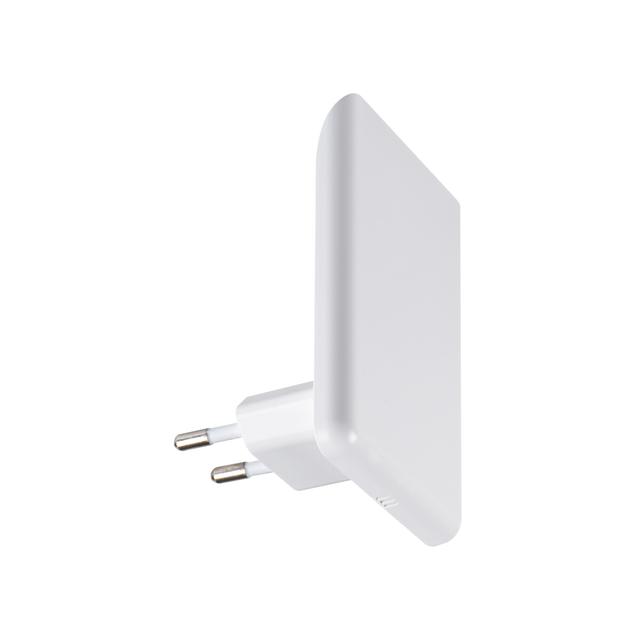 ORISA LED WW W Lampka wtykowa LED ORISA LED WW W 0,28W barwa ciepłobiała3000K biały z czujnikiem zmi