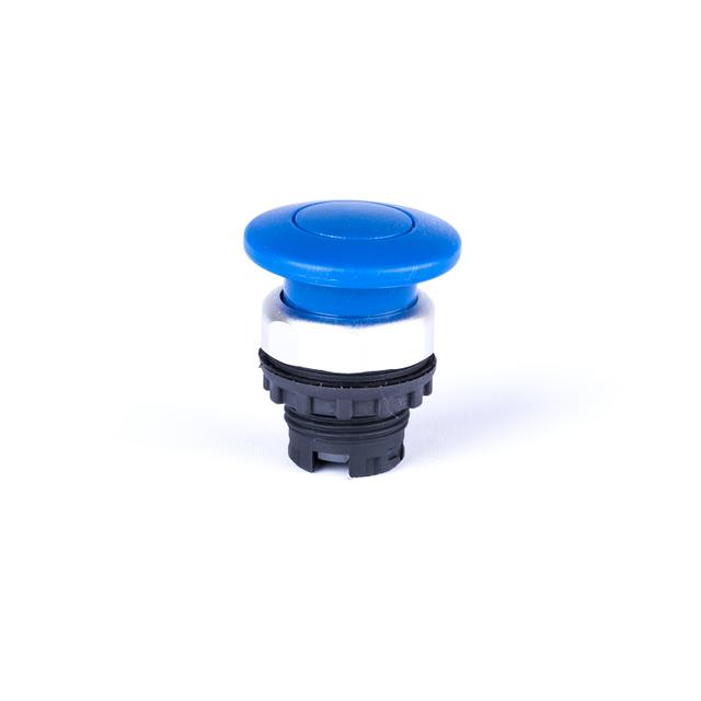 Ex9P1 M BPrzycisk grzybkowy 40mm z samopowrotem niebieski 105639