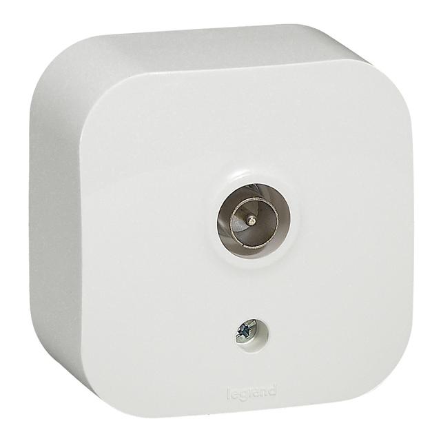 FORIX IP20 - GNIAZDO TV BIAŁE, Legrand