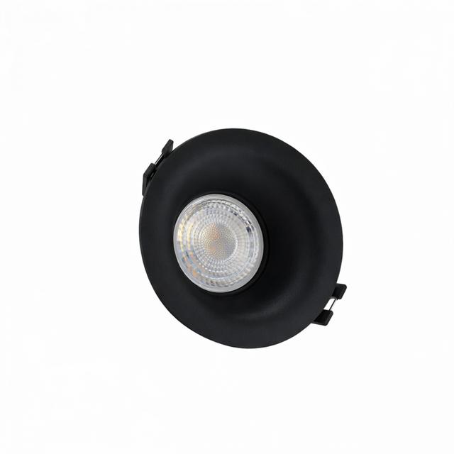 Oprawa oczko FIALE V BASIC GU10 OCZKO GU10 IP20 FI86x41MM CZARNY OKRĄGŁA Spectrum LED