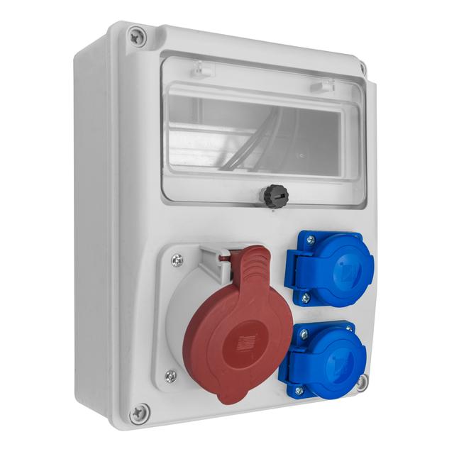 rozdz.R-BOX 240 8S 1x32/5, 2x230V puste okno