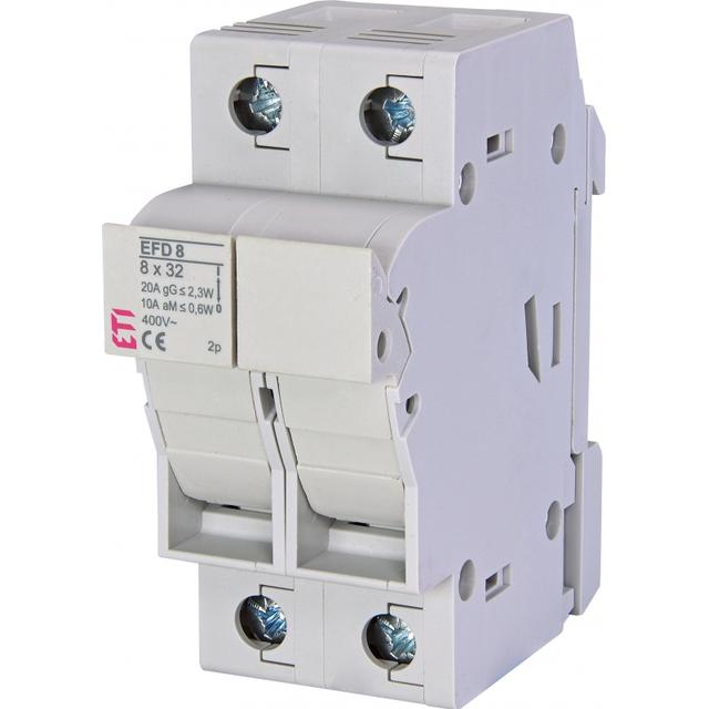 EFD 8-A 2p - Rozłącznik bezpiecznikowy z adapterem