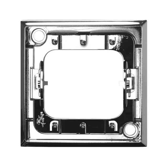 ARIA Ramka ozdobna mocująca łączników potrójnych - kolor srebro błysk