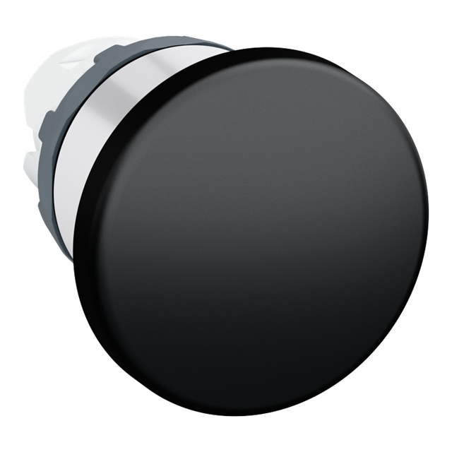 Przycisk grzybkowy czarny MPM1-20B