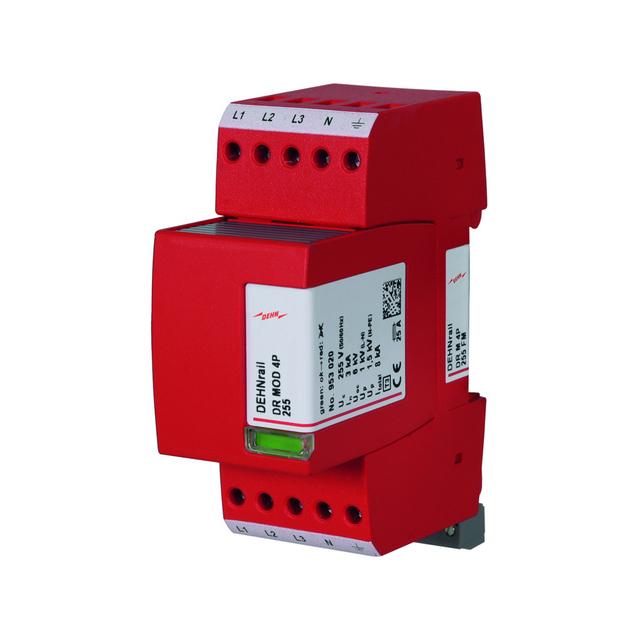Ogranicznik przepięć DEHNrail M 4P 255V FM, 4-biegunowy do sieci 230 V AC