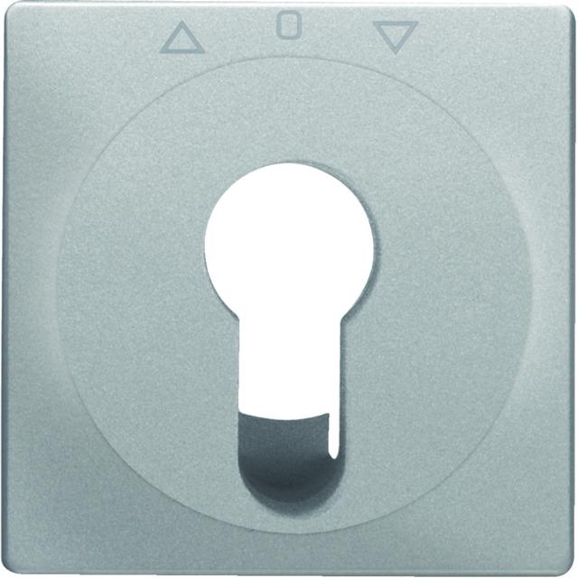 BERKER Q.x Płytka czołowa do łącznika żaluzjowego na klucz aluminium aksamit lakierowana 15066084 HA