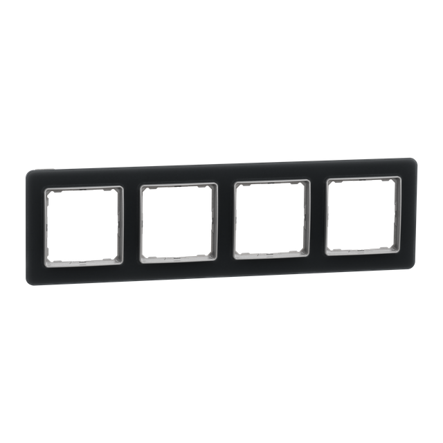 Sedna Design & Elements Ramka poczwórna szkło przydymione efekt szkła SDD362804 Schneider