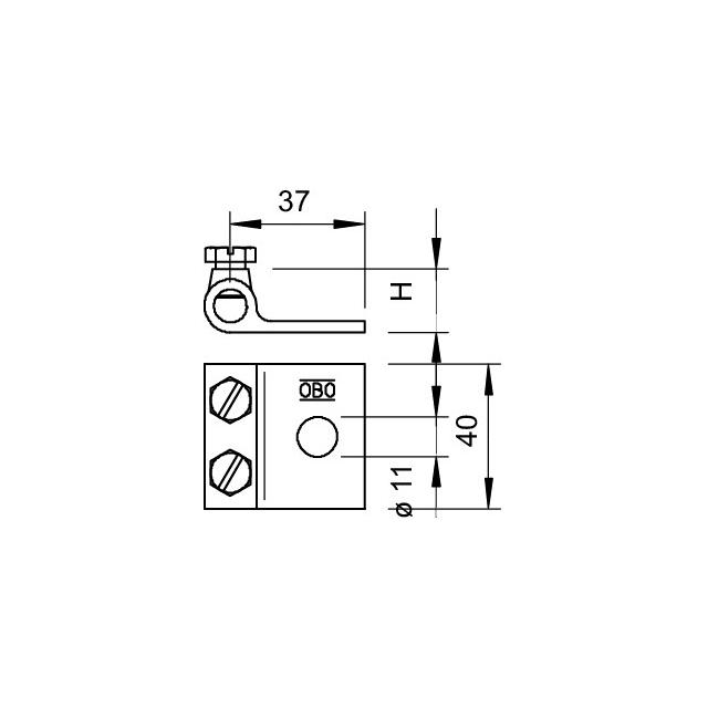 319, UCHWYTY ZACISKOWE 10MM OC.OGN