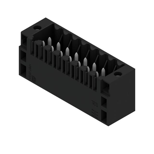 S2L 3.50/16/180F 3.5SN BK BX Wtyki PCB (złącza płyty), 3.50 mm, Liczba biegunów: 16, kąt odejścia: 180° /48szt./ 1729640000 WEIDMÜLLER