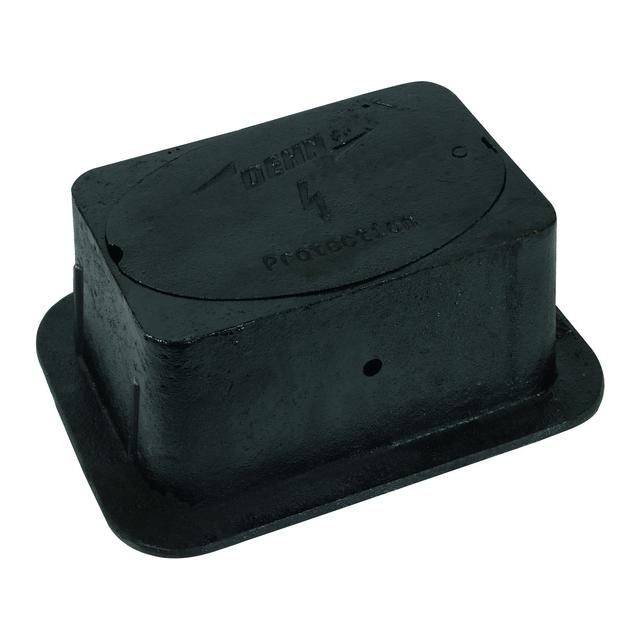 Studzienka probiercza UF bez zacisku, żeliwo, lakier czarny