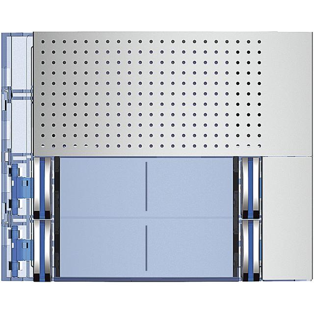 Sfera: Plakietka Modułu Fonicznego Podstawowego - 2x2 Przyciski - Aluminium 351081 LEGRAND