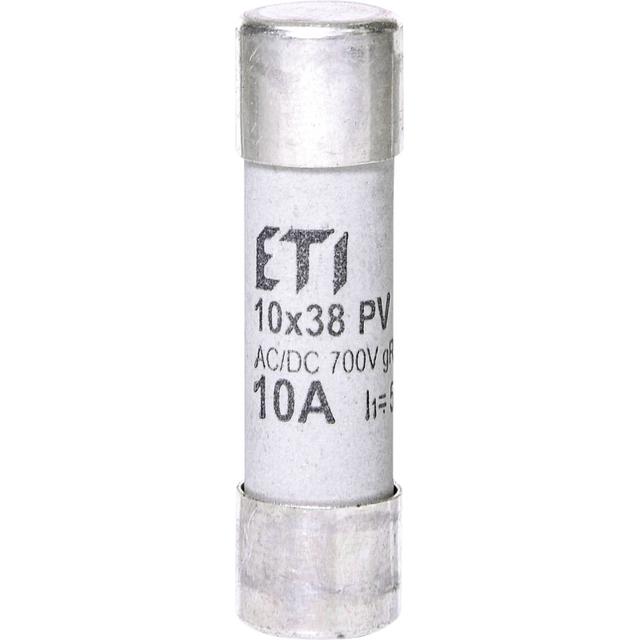 Wkładka topikowa cylindryczna PV gR 700V CH10x38 gR 10A 700V AC DC 002625021 ETI