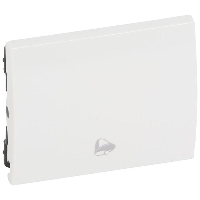 SISTENA LIFE KLAWISZ ARCTIC POJEDYNCZY Z SYMBOLEM DZWONKA, Legrand