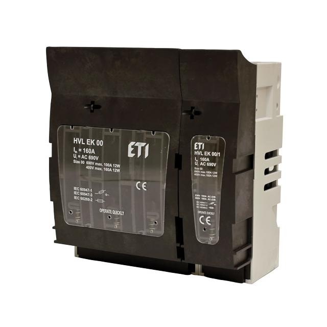 HVL EK 00 4p M8 -Rozłącznik skrzynkowy  4-biegunowy