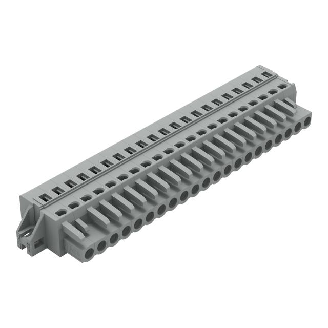 MCS-MIDI Classic gniazdo 21-bieg. szare raster 5 mm /10szt./ WAGO