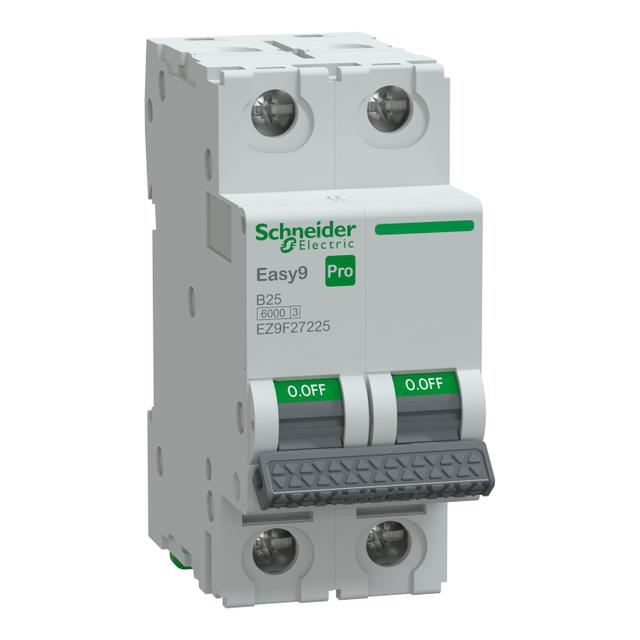 Wyłącznik nadprądowy Easy9 PRO 6kA 2P B25A EZ9F27225 Schneider