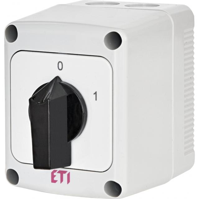 Przełącznik 0-1 3P w obudowie CS 25 10 PN 004773165 ETI