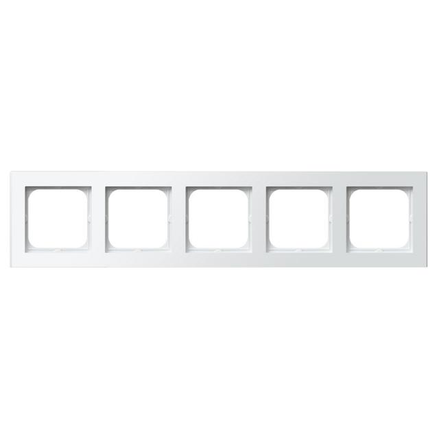SONATA Ramka pięciokrotna - kolor biały